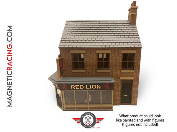 1:32 Scale Pub for slot car and gauge 1 trains