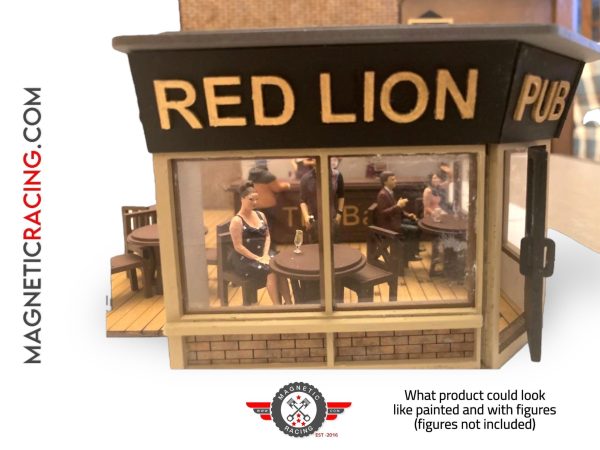 1:32 Scale Pub for slot car and gauge 1 trains