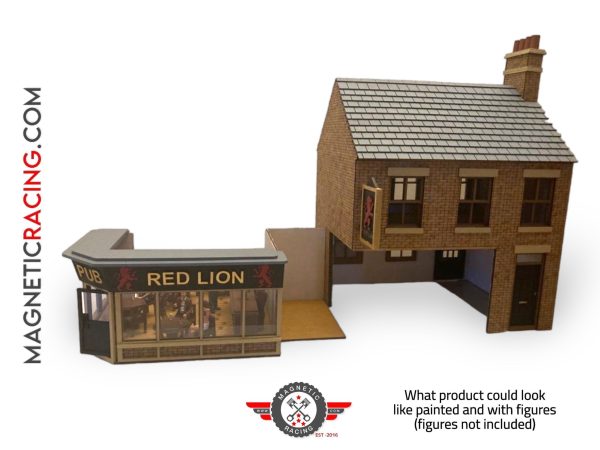 1:32 Scale Pub for slot car and gauge 1 trains