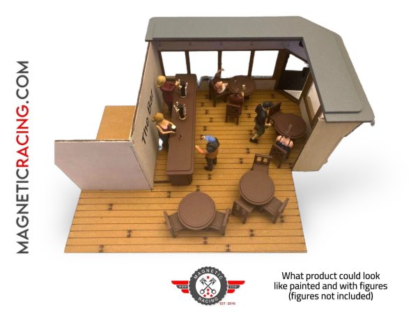 1:32 Scale Pub for slot car and gauge 1 trains