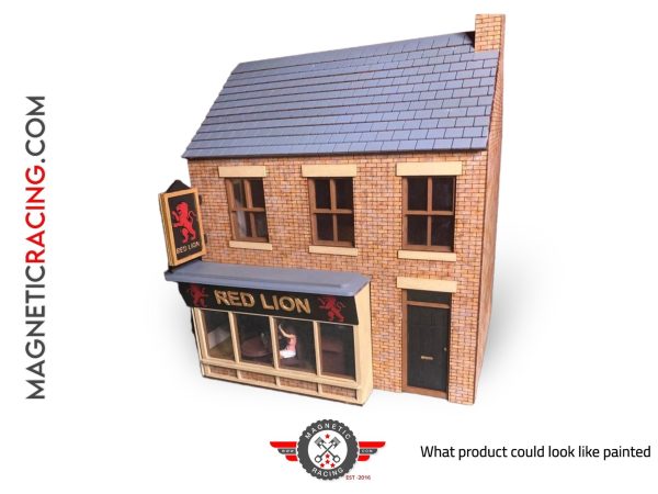 1:32 Scale Pub for slot car and gauge 1 trains