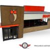 #087 The Wings Restaurant (1:32 Scale) - Image 6
