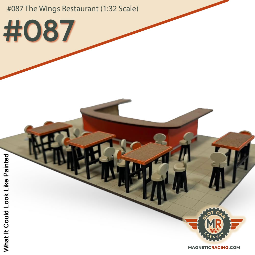 1:32 scale Hooters model kit building
