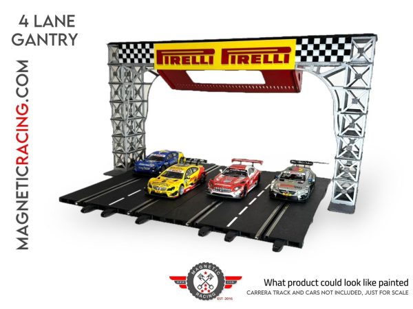 Smart phone Gantry fore scalextric