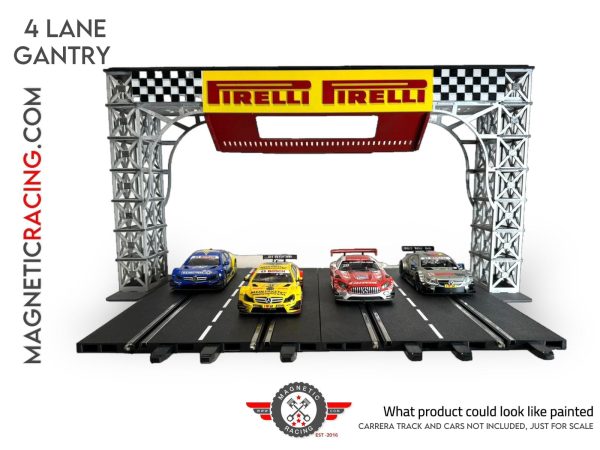 Smart phone Gantry fore slot cars