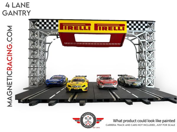 Smart phone Gantry fore scalextric