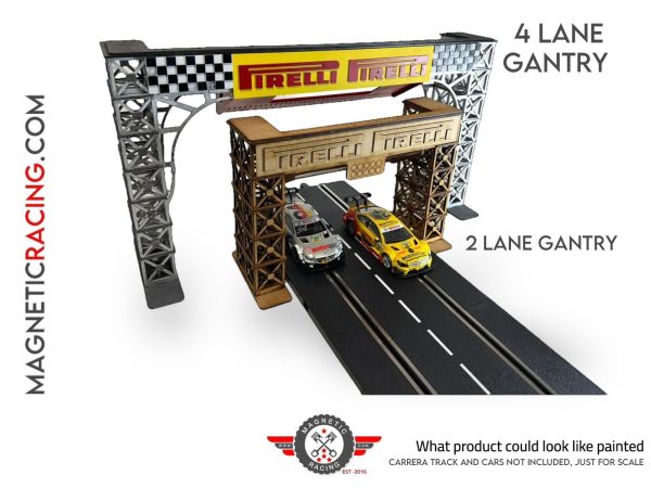 Smart phone Gantry fore scalextric