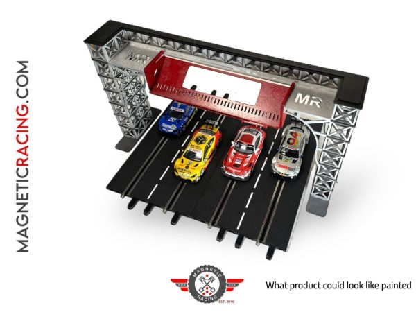 Smart phone Gantry fore scalextric