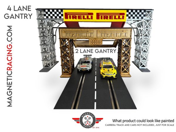 Smart phone Gantry fore scalextric