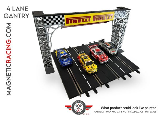 Smart phone Gantry fore scalextric