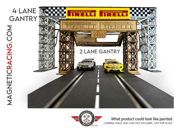 Smart phone Gantry fore scalextric