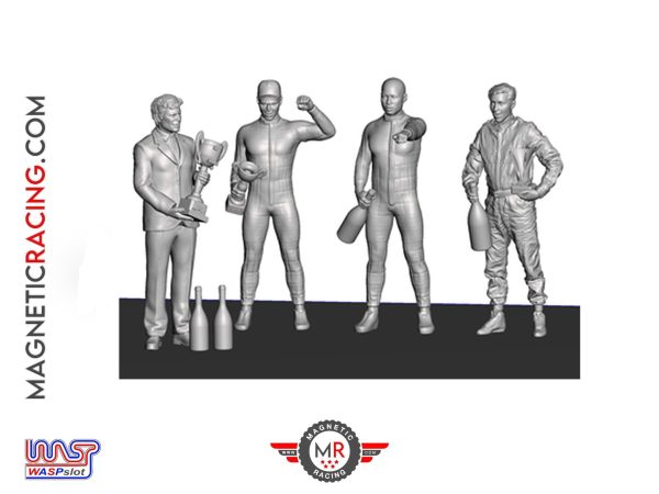 1:32 scale podium figures