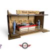1:32 scale slot car container scene for Scalextric tracks