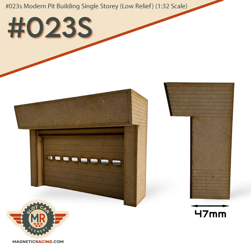 1:32 scale low relief pit building