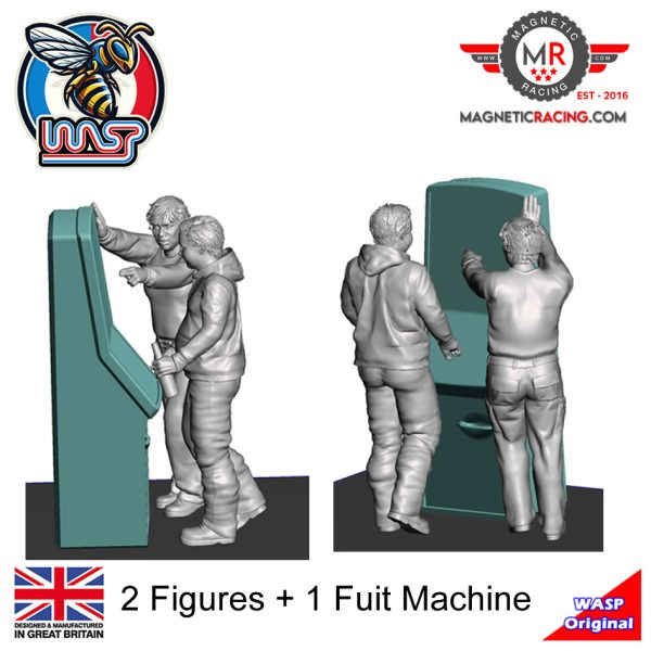 1:32 scale fruit machine and figures