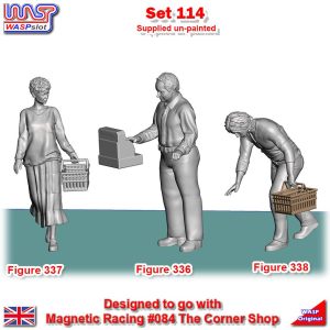 1:32 scale shop figures