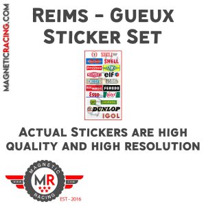 Reims Pit Sticker set
