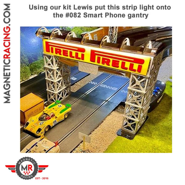 Light kit for slot car models