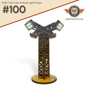 Track light for HO 1:64 scale slot car racing