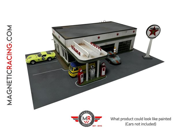 132 scale petrol diorama Texaco