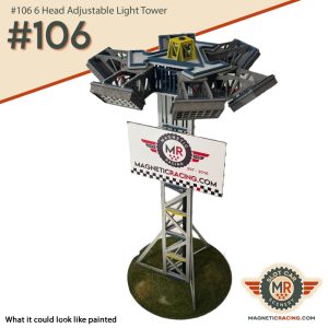 1:32 scale Scalextric slot car track light tower
