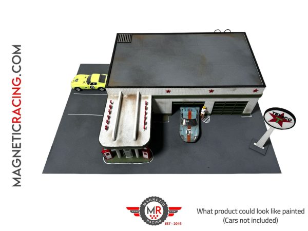 132 scale petrol diorama Texaco