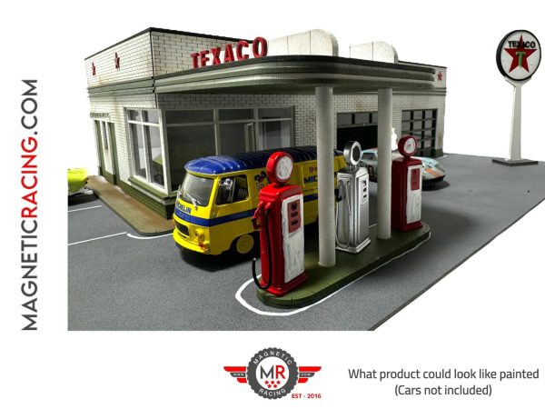 Magnetic Racing Texaco petrol station 132 kit