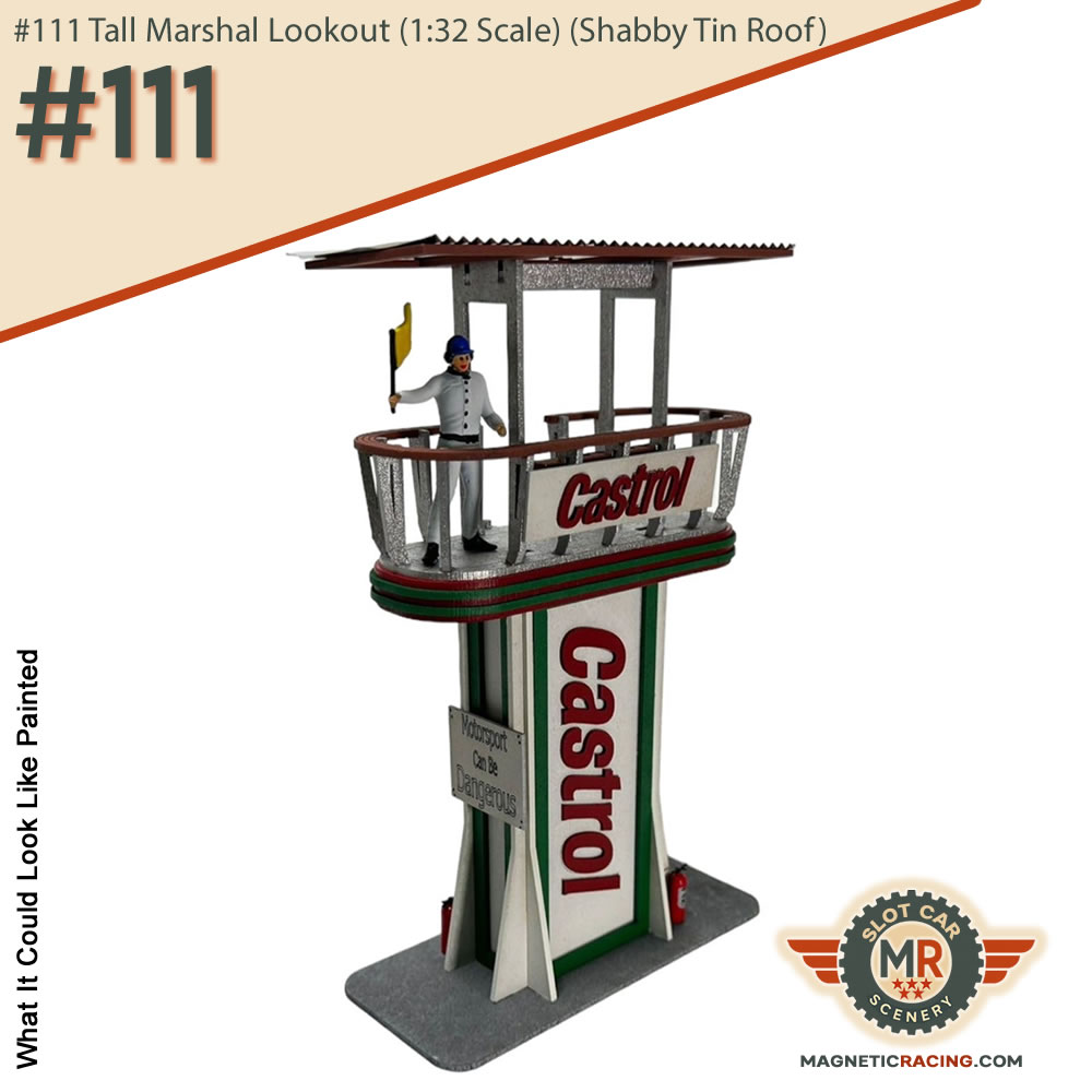 Castrol Marshal Post 1:32 scale kit