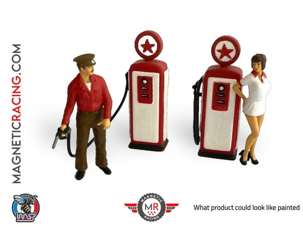 1:32 scale petrol station pumps