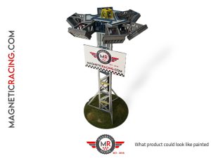 Adjustable Light tower for Slot Car and scalextric tracks