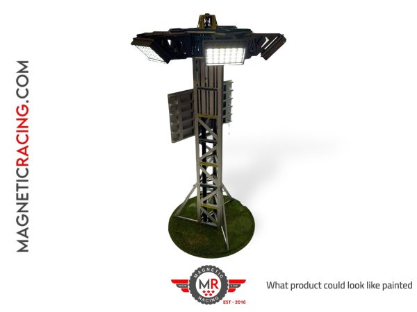 Adjustable Light tower for Slot Car and scalextric tracks