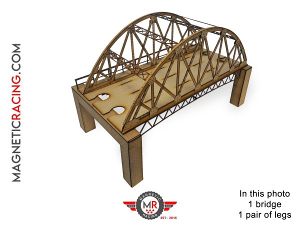 1:32 scale and 1:24 scale slot car bridge