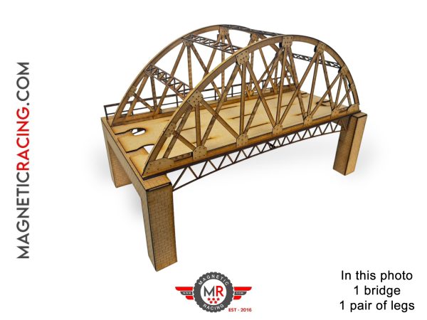 1:32 scale and 1:24 scale slot car bridge