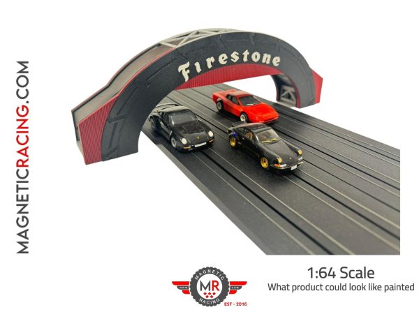 1:64 Scale Firestone Bridge Slto Cars AFX