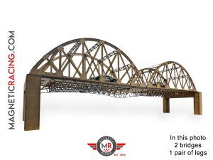 1:32 scale and 1:24 scale slot car bridge