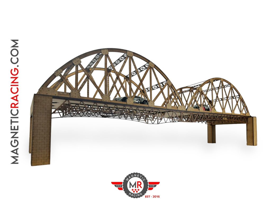 1:32 scale and 1:24 scale slot car bridge