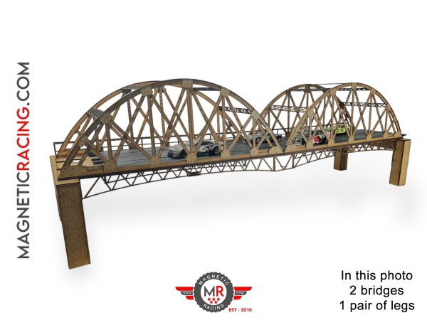 1:32 scale and 1:24 scale slot car bridge