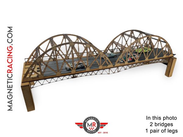 1:32 scale and 1:24 scale slot car bridge