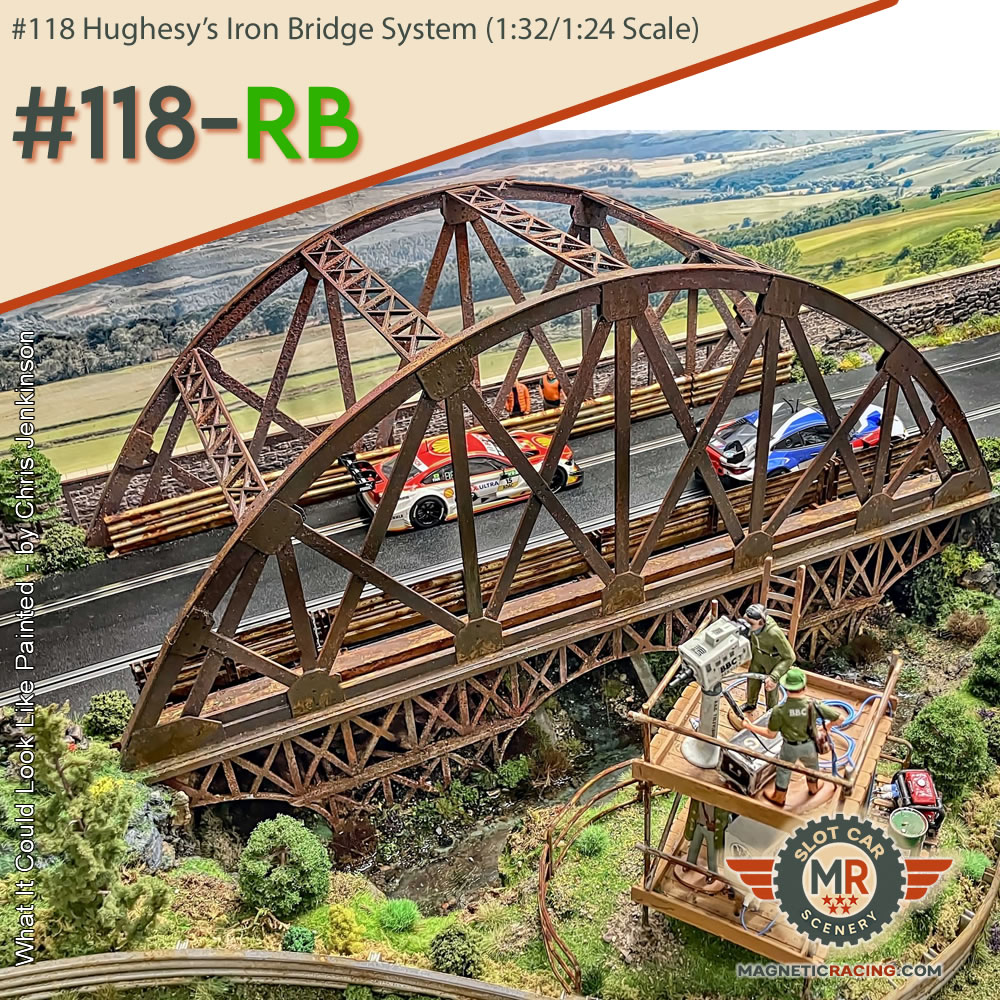 Slot Car iron bridge system