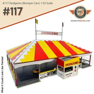 1:32 scale Dodgems kits for slot car tracks