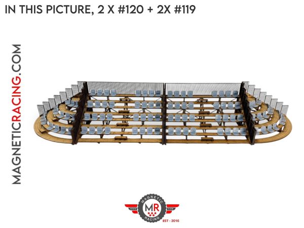 1:32 scale spectator stand with seats