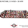 1:32 scale slot car bleacher