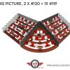1:32 scale slot car bleacher