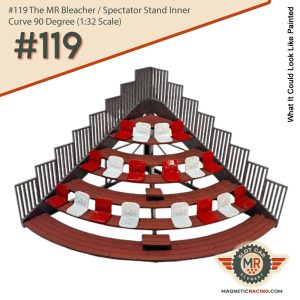Inner curve spectator stand 1:32 scale