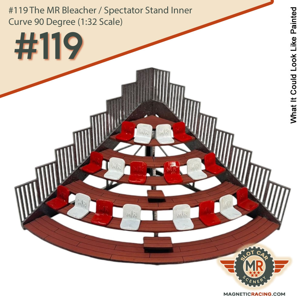 Inner curve spectator stand 1:32 scale