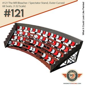 Outer Curve Slot car spectator stand 1:32 scale
