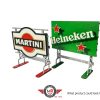Heineken 3D billboard for slot car tracks