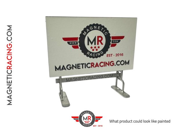 Magnetic Racing Sticker Billboard