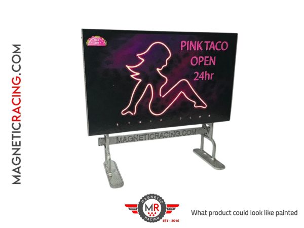 Pink Taco Sticker Billboard