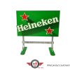 Heineken 3D billboard for slot car tracks